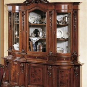 cristalliera 3 porte barocco