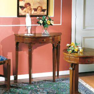 Consolle mezzaluna Luigi XVI