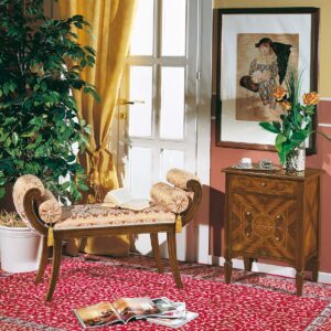 Panchina Carlo X imbottita