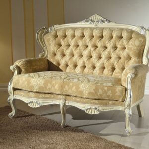 Divano 2 posti Chippendale laccato